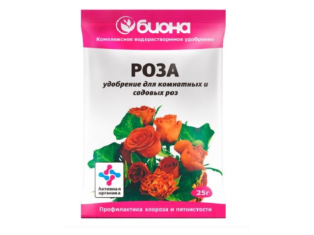 Роза. Комплексное удобрение ( пакет 25 гр.) БиоМастер